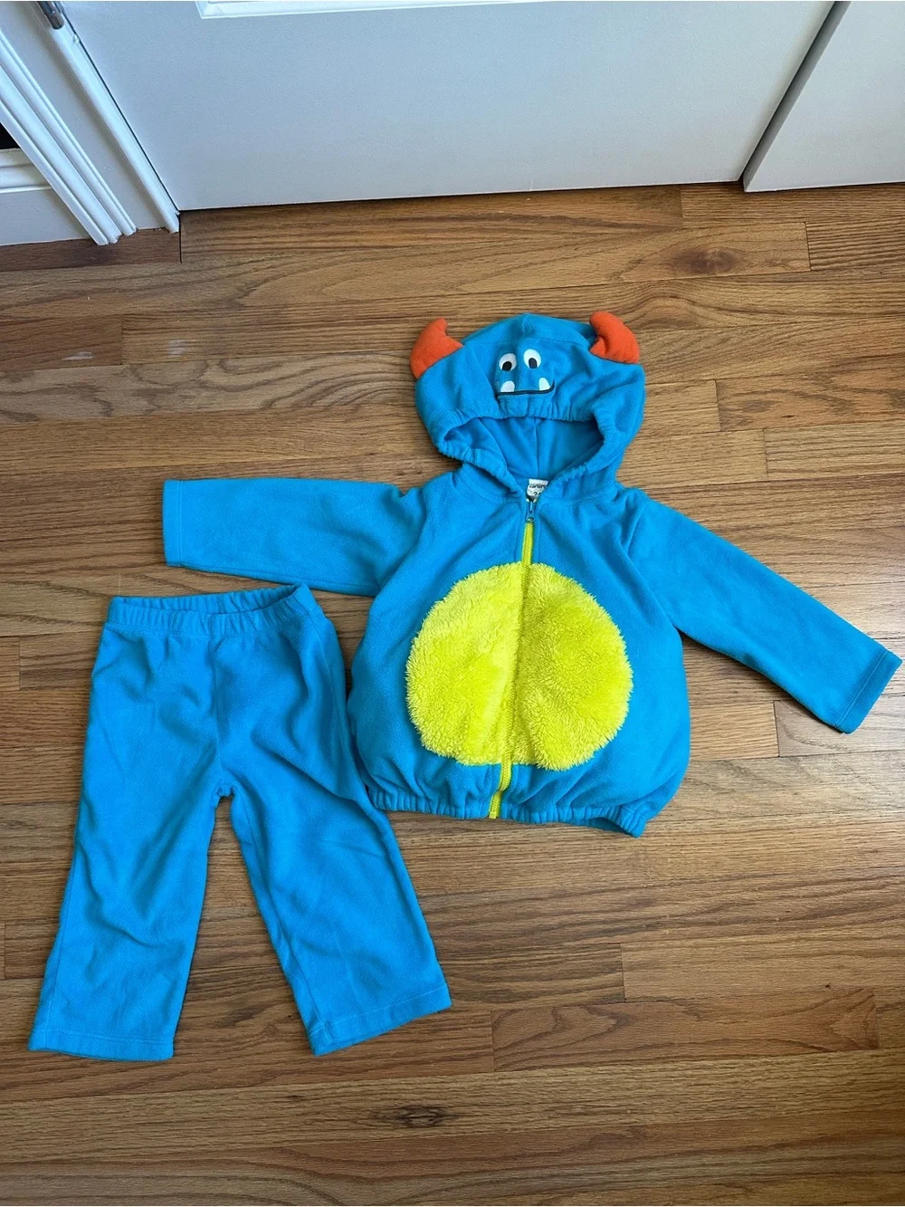 Carter’s Halloween Costume Baby Boy Monster Blue size 24 months